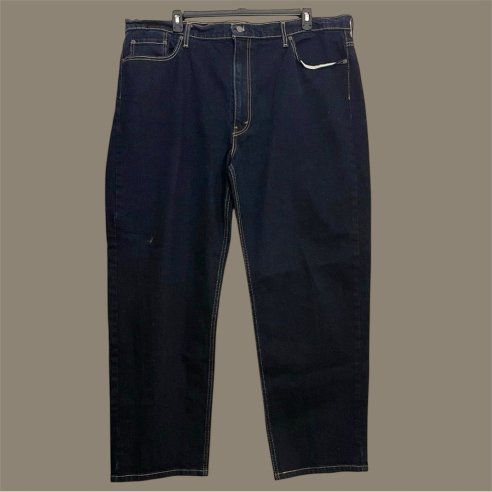 Levi’s 550 Men's Relaxed Dark denim Blue Jeans 46X32